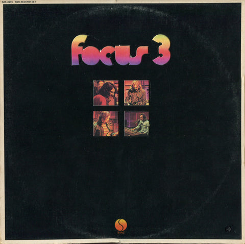Focus – Focus 3 (1972 - USA - VG+) - USED vinyl