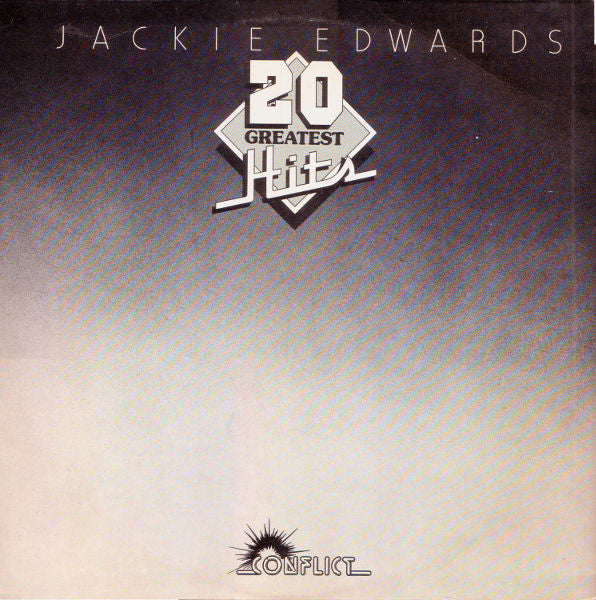 Jackie Edwards – 20 Greatest Hits (1980 - UK - VG) - USED vinyl