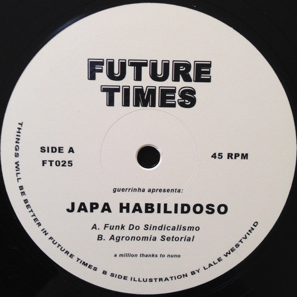Japa Habilidoso – Funk Do Sindicalismo / Agronomia Setorial (2015 - USA - VG) - USED vinyl