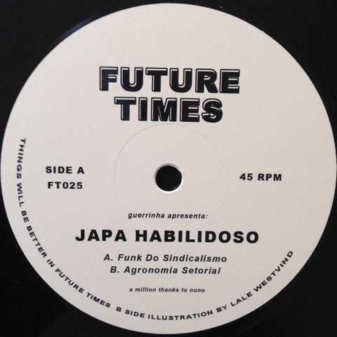 Japa Habilidoso – Funk Do Sindicalismo / Agronomia Setorial (2015 - USA - VG) - USED vinyl