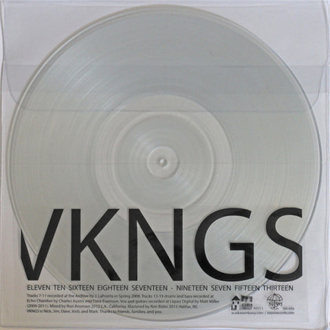 VKNGS - VKNGS (2014 - Canada - Clear Vinyl - VG++) - USED vinyl