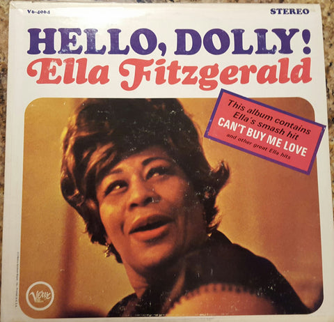 Ella Fitzgerald – Hello, Dolly! (1964 - CAN - VG) - USED vinyl