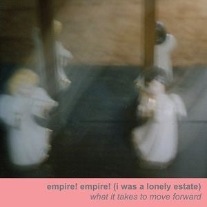 Empire! Empire! (I Was A Lonely Estate) - What It Takes To Move Forward (2015 - USA - Sea Blue/Bone Blood Red/Bone Vinyl - VG) - USED vinyl