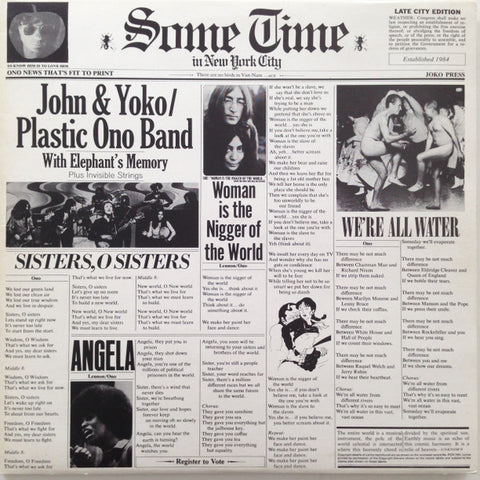 John & Yoko – Some Time In New York City (1972 - CAN - VG-) - USED vinyl