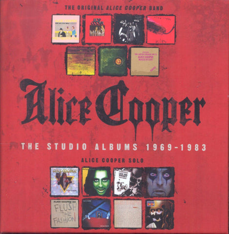 Alice Cooper ‎– The Studio Albums 1969-1983 (2015 - EUR - NM) - USED CD
