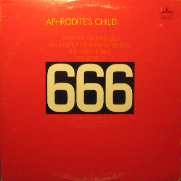 Aphrodite's Child – 666 (CAN - 70's Reissue - VG+) - USED vinyl