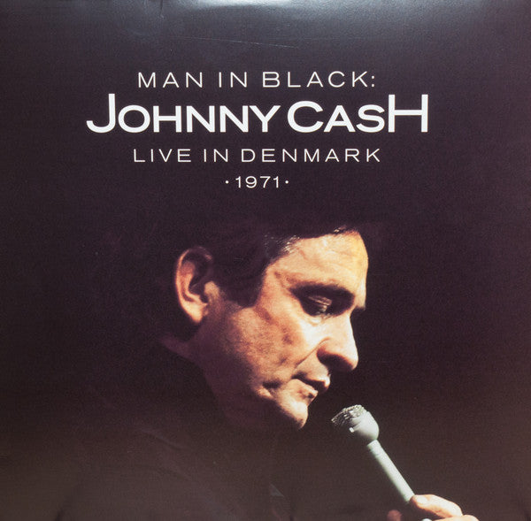 Johnny Cash – Man In Black: Live In Denmark 1971 (2015 - USA - VG+) - USED vinyl