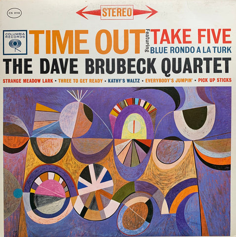 The Dave Brubeck Quartet – Time Out (CAN - 1969 - VG) - USED vinyl