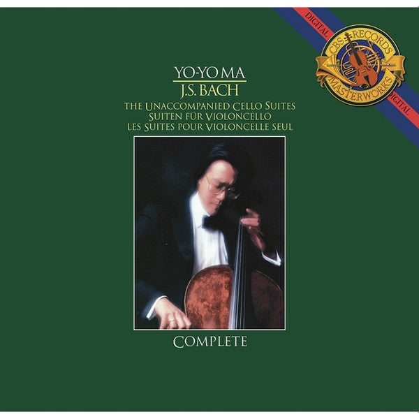J.S. Bach - Yo-Yo Ma – The Unaccompanied Cello Suites (2016 - USA - VG) - USED vinyl