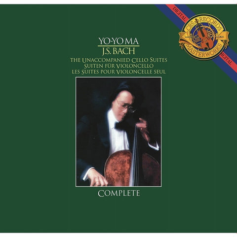 J.S. Bach - Yo-Yo Ma – The Unaccompanied Cello Suites (2016 - USA - VG) - USED vinyl