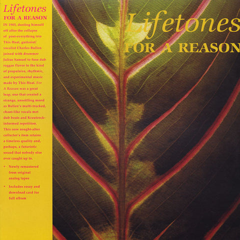 Lifetones – For A Reason (2016 - US & UK - NM) - USED vinyl