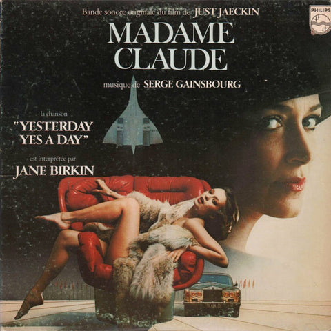 Serge Gainsbourg – Madame Claude (Bande Sonore Originale Du Film De Just Jaeckin)(1977 - CAN - VG) - USED vinyl