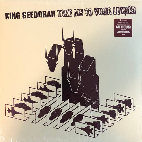 King Geedorah - Take Me To Your Leader (2016 - UK - Red Vinyl - Near Mint) - USED vinyl