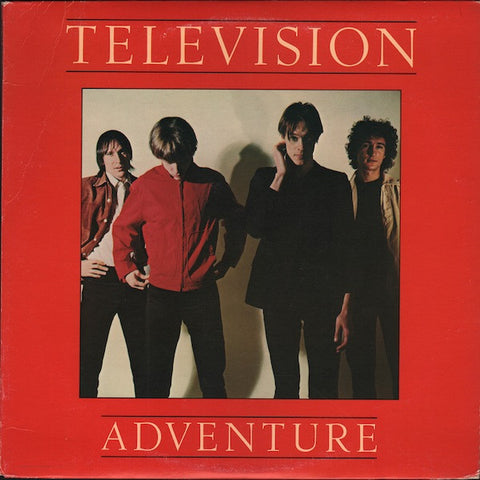 Television - Adventure (1978 - USA - VG+) - USED vinyl
