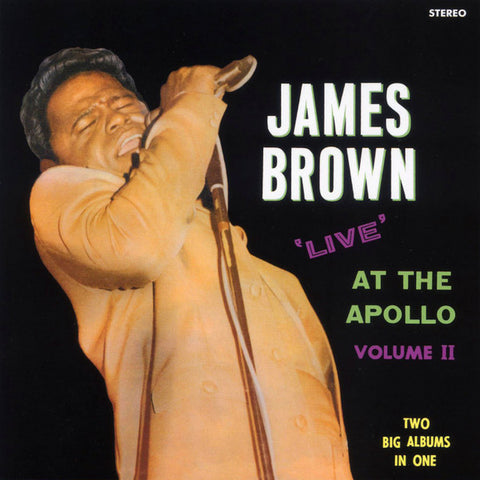 James Brown - Live At The Apollo Volume II (2016 - Europe - 3LP - No Obi - Near Mint) - USED vinyl