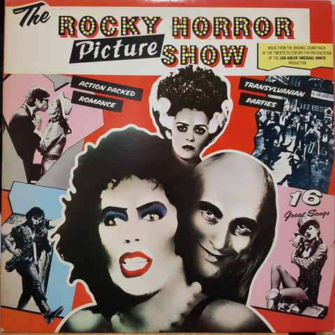 "The Rocky Horror Picture Show" Original Cast – The Rocky Horror Picture Show  Original Sound Track (1975 - CAN - VG+) - USED vinyl