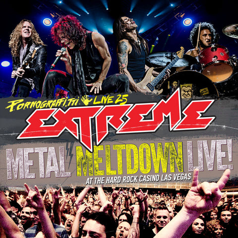 Extreme – Pornograffitti Live 25 (2016 - France - 2LP Red Vinyl - Near Mint) - USED vinyl