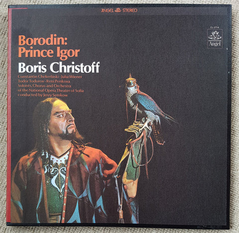 Boris Christoff - Chorus And Orchestra Of The National Opera Theater Of Sofia - Borodin: Prince Igor (1969 - Canada - VG+) - USED vinyl