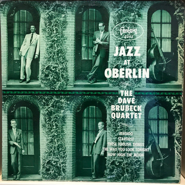 The Dave Brubeck Quartet - Jazz At Oberlin (1957 - USA - VG+) - USED vinyl