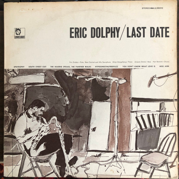Eric Dolphy - Last Date (USA - 1968 - VG+) - USED vinyl