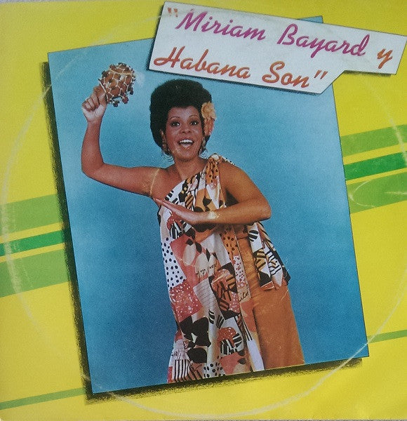 Miriam Bayard Y Habana Son  – Miriam Bayard Y Habana Son (CUBA - VG+) - USED vinyl