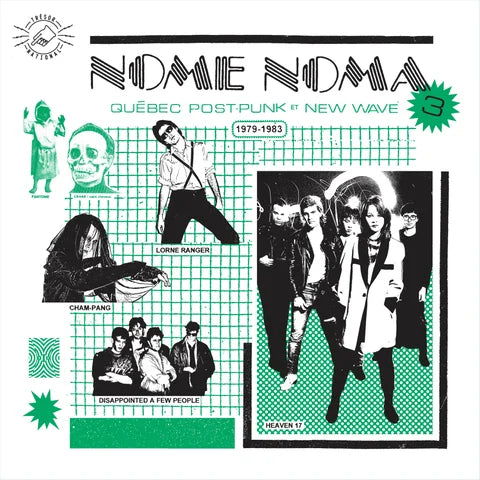 Various ‎– Nome Noma Québec Post-Punk Et New Wave 1979-1983 Volume 3 - new vinyl