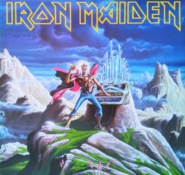 Iron Maiden – Run To The Hills (Live) (UK - 1985 - 45 RPM SINGLE - VG+) - USED vinyl