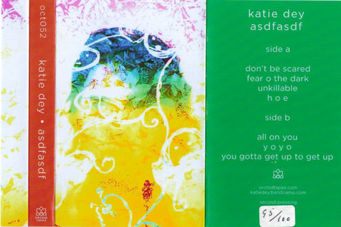 Katie Dey - Asdfasdf (Near Mint) - USED cassette