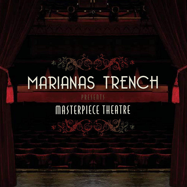 Marianas Trench ‎– Masterpiece Theatre (Canada - LTD Burgundy - Near Mint) - USED vinyl