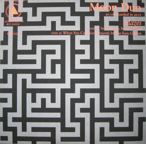 Moon Duo - Mazes (2011 - USA - Near Mint) - USED vinyl