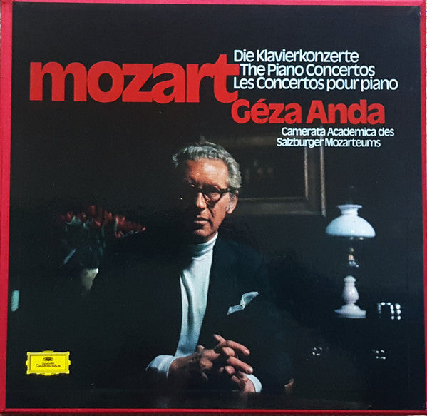 Mozart - Géza Anda, Camerata Academica Des Salzburger Mozarteums – Die Klavierkonzerte - The Piano Concertos - Les Concertos Pour Piano (1973 - GERMANY - Near Mint) - 12 LP BOXSET