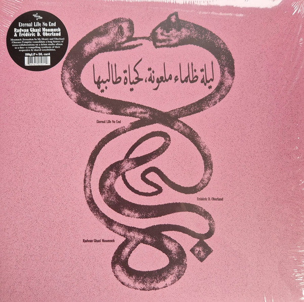 Radwan Ghazi Moumneh and Frédéric D. Oberland – Eternal Life No End ليلة ظلماء ملعونة، كحياة طالبيها - new vinyl