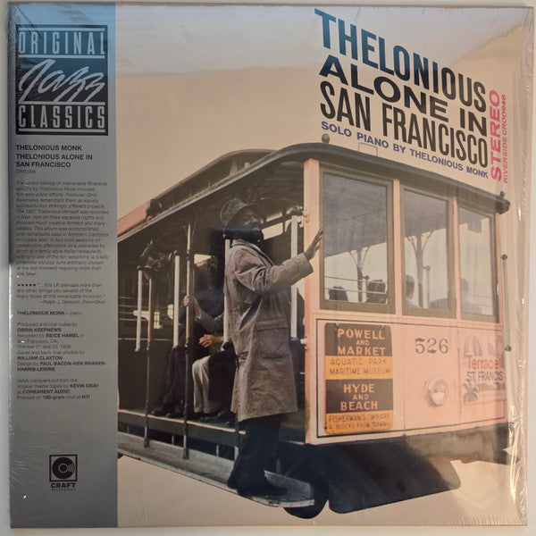 Thelonious Monk – Thelonious Alone In San Francisco (Original Jazz Classics) - new vinyl