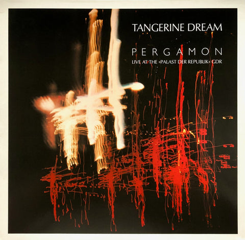 Tangerine Dream – Pergamon - Live At The »Palast Der Republik« GDR (1986 - USA - Near Mint) - USED vinyl