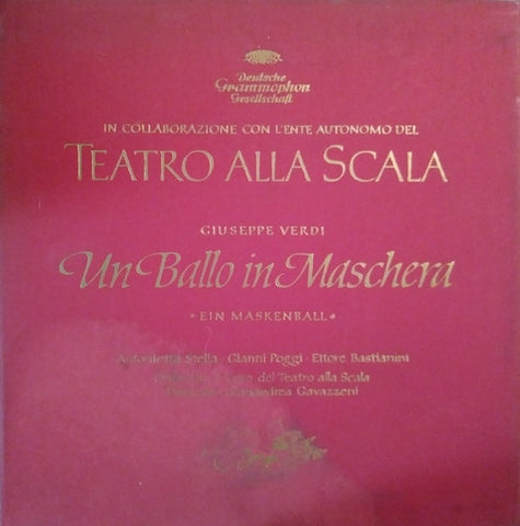Giuseppe Verdi – Un Ballo In Maschera (1961 - Germany - VG++) - USED vinyl