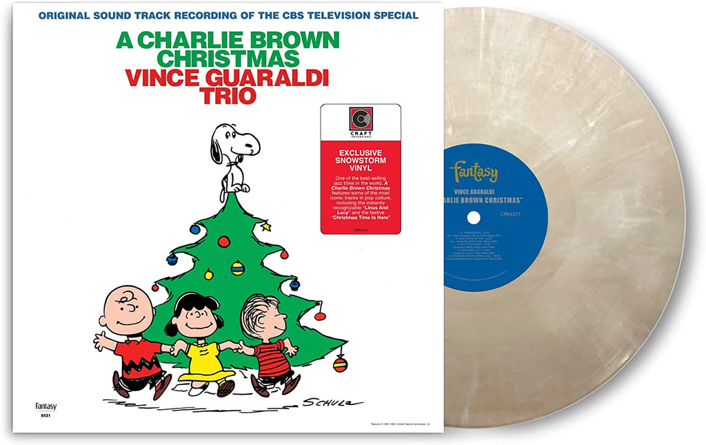 Vince Guaraladi Trio - Charlie Brown Christmas (snowstorm coloured vinyl) - new vinyl
