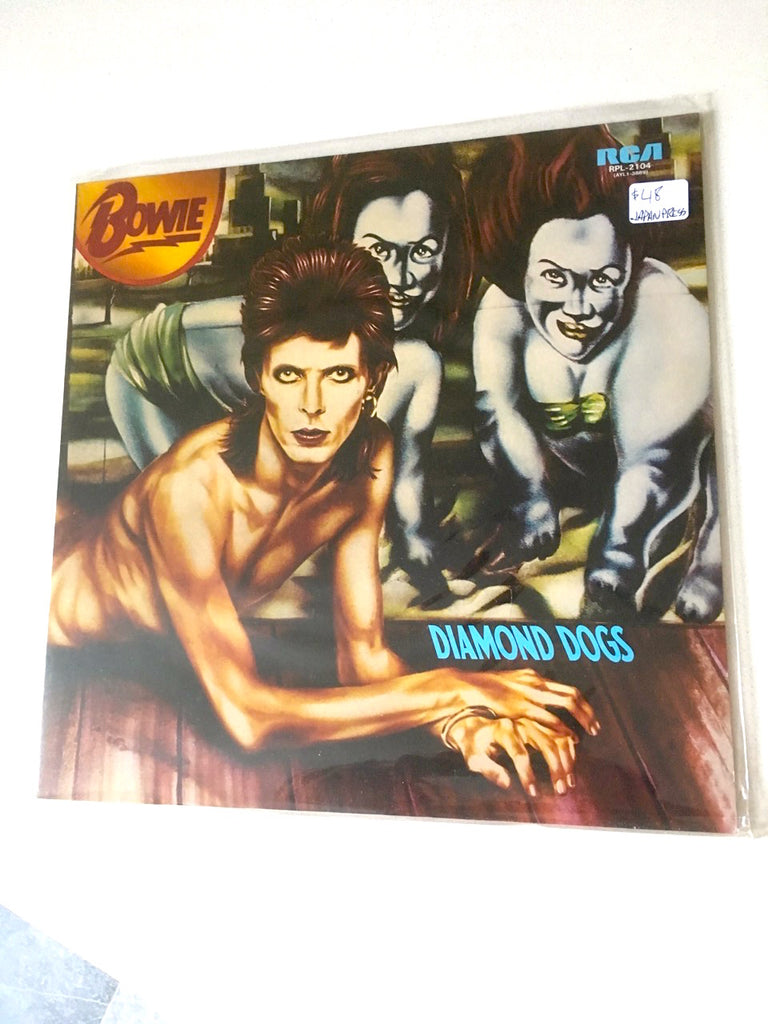 DAVID BOWIE - Diamond Dogs - Édition Japonais / Japanese pressing, disque usagé / used LP