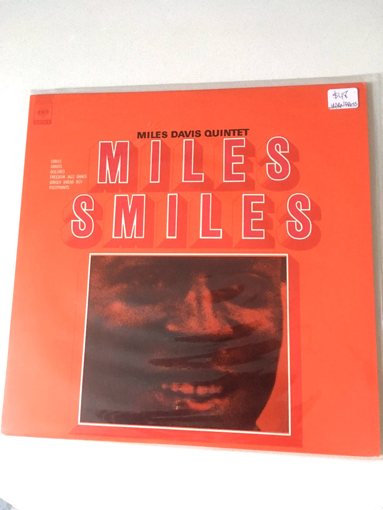 MILES DAVIS - Miles Smiles - Édition Japonais / Japanese pressing, disque usagé / used LP