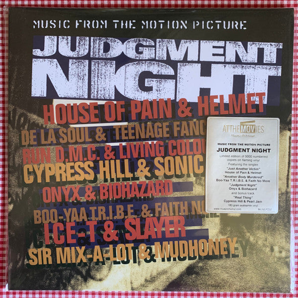 V/A - Judgment Night Soundtrack (LIMITED EDITION "FLAMING VINYL") - new vinyl