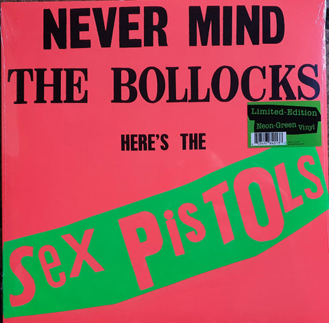 Sex Pistols ‎– Never Mind The Bollocks Here's The Sex Pistols (limited edition neon green vinyl) - new vinyl - new vinyl