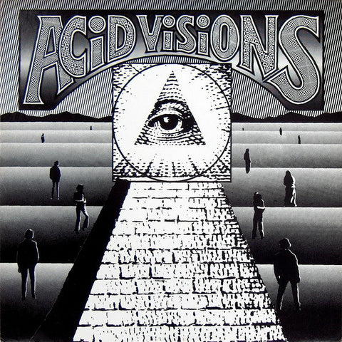 Various - Acid Visions - The Best Of Texas Punk And Psychedelic - USED vinyl