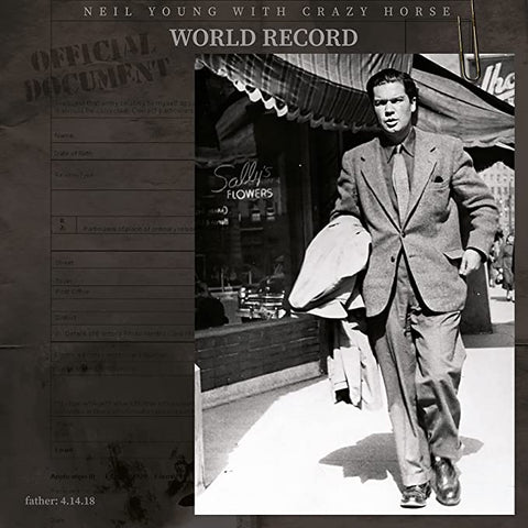Neil Young & Crazy Horse - World Record (2LP - Clear) - new vinyl