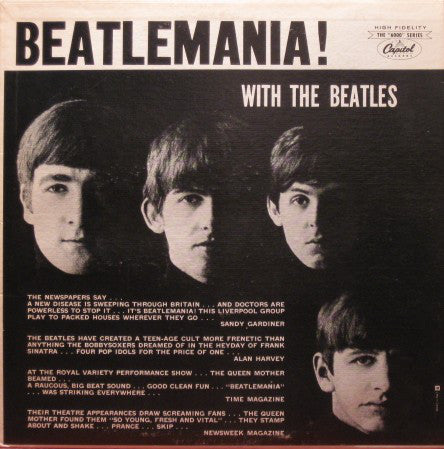 The Beatles ‎– Beatlemania! With The Beatles - USED VINYL