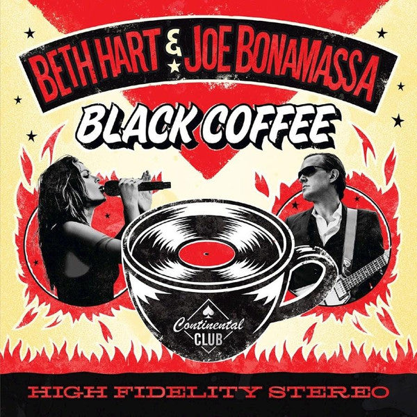 Beth Hart & Joe Bonamassa – Black Coffee (2018 - Red Vinyl - Near Mint) - USED vinyl