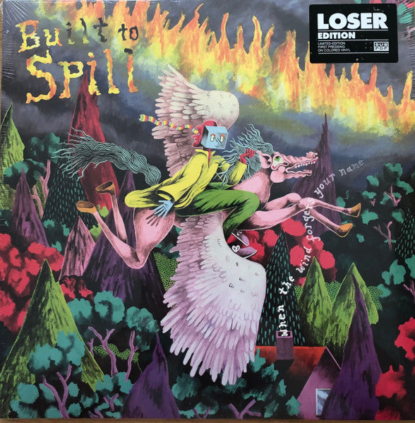 Built To Spill – When The Wind Forgets Your Name  (LOSER edition-green marble) - new vinyl