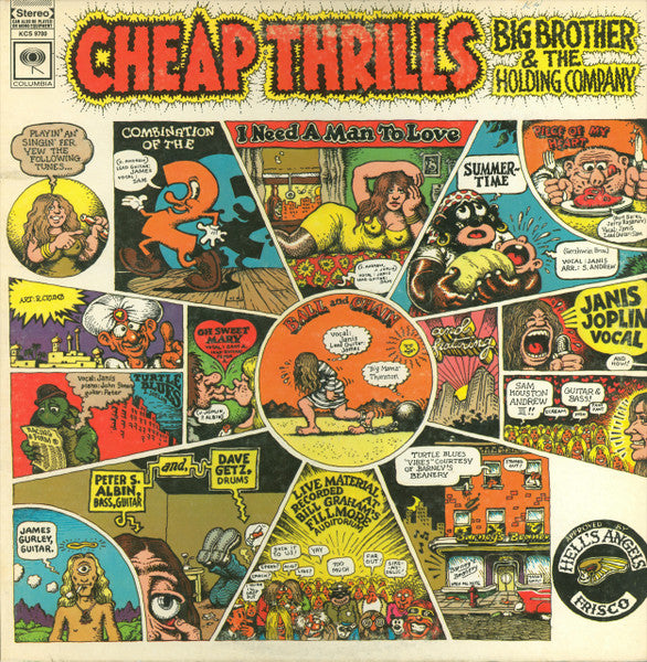 Big Brothers & The Holding Company - Cheap Thrills (2018 - Europe - Near Mint) - USED vinyl