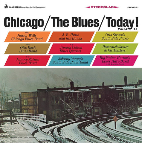 Various – Chicago/The Blues/Today! 3LP CRAFT PRESS - new vinyl