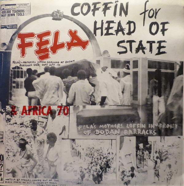 Fẹla Kuti & Africa 70 ‎– Coffin For Head Of State - new vinyl
