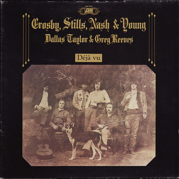 Crosby, Stills, Nash & Young/ Dallas Taylor & Greg Reeves - Deja Vu (70s - Canada - Near Mint) - USED vinyl