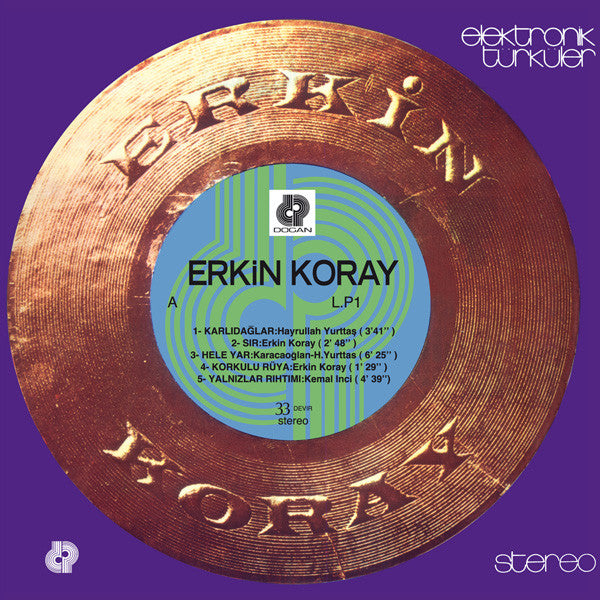 Erkin Koray ‎– Elektronik Türküler - new vinyl